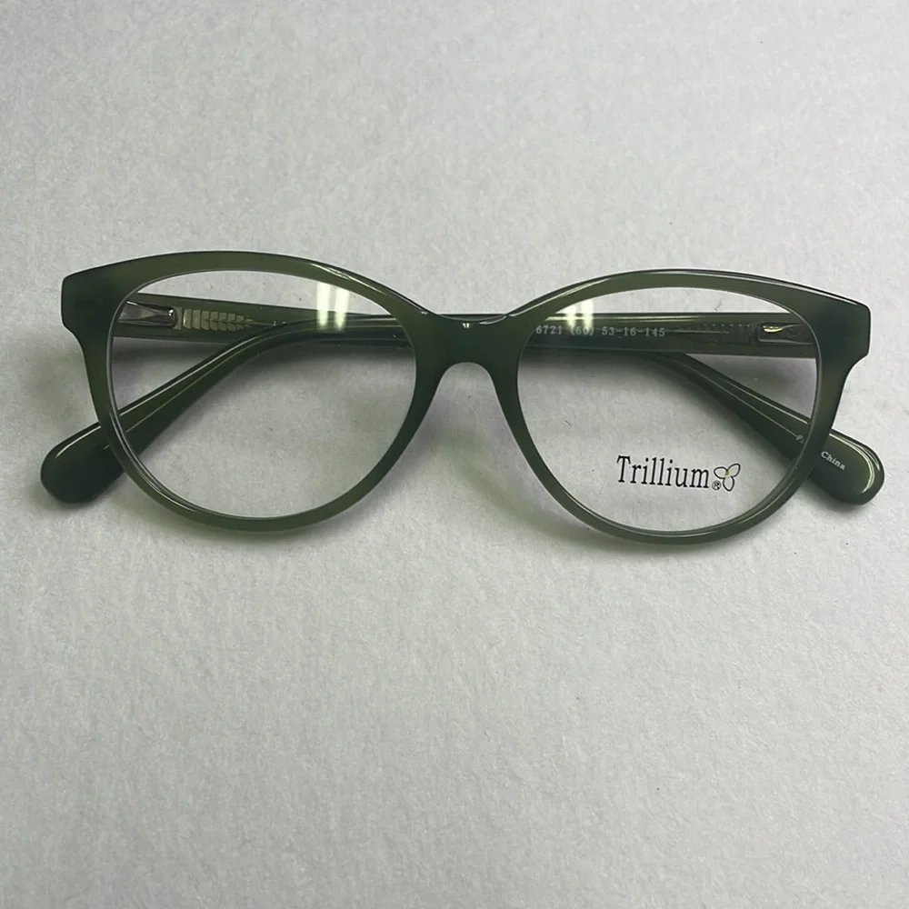 NEW Trillium Green Glasses